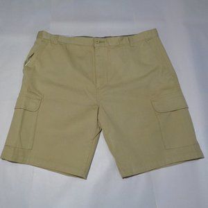 Adolfo Size 42 Khaki Cotton New Men's Cargo Shorts